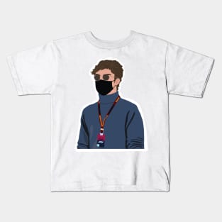 Pierre Gasly at the 2020 German Grand Prix at the Nurburgring Kids T-Shirt